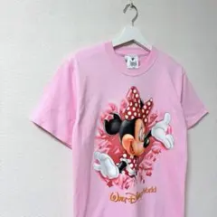 【タグ付デッドストック】フロリダWDW限定 ミニーマウス 両面プリント Tシャツのサムネイル