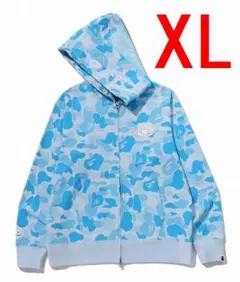 ICY BAPE ABC CAMO SHARK FULL ZIP HOODIE