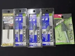 キソパワーツール　サンフレックス(samflex) 軸付砥石 非鉄用　5点セット