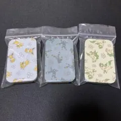 イーブイコレクション　缶ケース　サンダース　ブラッキー　リーフィア
