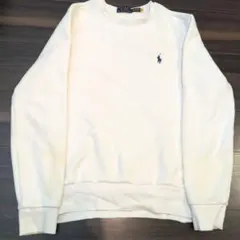 POLO RALPH LAUREN ポロ スウェット トレーナ　XS ホワイト