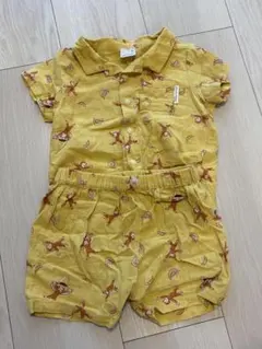 petit main おさるのジョージショートパンツセット 80