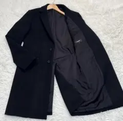 カシミア混✨アタッチメント チェスターコート M