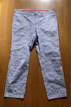 ブリヂストンゴルフカモ柄×チェックストレッチパンツ100