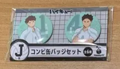 ハイキュー!! 一番くじ コンビ缶バッジセット 及川徹 岩泉一