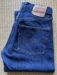 極美品　Levi's 501 110周年　W28 バレンシア　555 赤耳　復刻のサムネイル