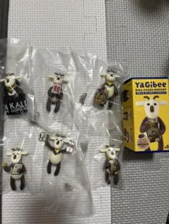 新品 KALDI カルディ ヤギべえ ボールチェーンマスコット フルコンプ