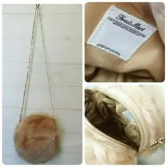 【美品】フリーズマート　ファー　ポシェット　バッグ