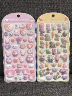 【正規品】コットンパフィーシールズートピア&ベイマックス【24時間以内発送】