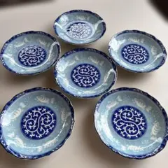 魚文様 皿 6枚セット 和食器のサムネイル