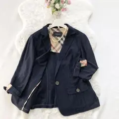 BURBERRY*バーバリーロンドン　大きいサイズ48　ジャケット　チェック