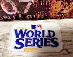 【新品❣️】ワールドシリーズ　2024 アイロンワッペン