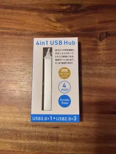4in1 USB Hub USB3.0×1+USB2.0×3のサムネイル