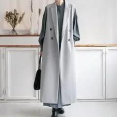 極美品★SACRA ライトメルトンジレ ベスト ウール ブラウンベージュ 38 Pierrot（ピエロ） ベスト ジレ メルトンロングジレ レディース