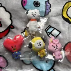 BT21 ボールチェーン付きマスコットセット