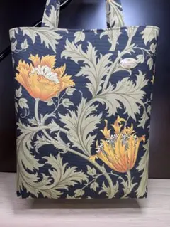 ウィリアム・モリス　礼装用サブバッグ　ハンドメイド