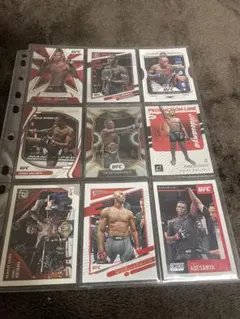 UFC カード　イズラエル・アデサンヤ　9枚セット