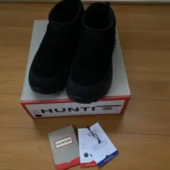★HUNTER ハンター ユニセックストラベルフロースエードトレーナー ブーツ