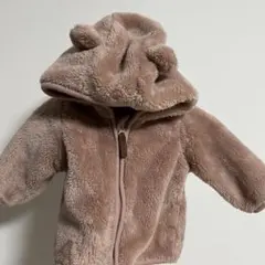 H&M クマ耳フード付きアウター