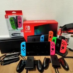 【全パーツ有】Nintendo Switch 本体フルセット
