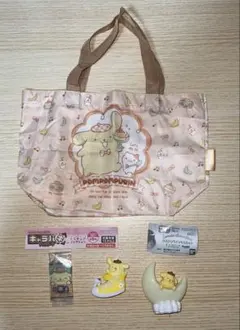 ポムポムプリン　ガチャガチャ４点　まとめ売り