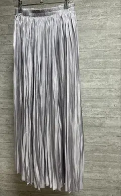 グレイル GRL サテンプリーツロングスカート tw928