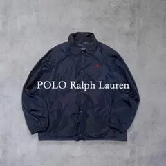 ポロ ラルフローレン ナイロンジャケット コーチジャケット ポニー刺繍古着