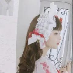 BABY シフォンボンネットのサムネイル