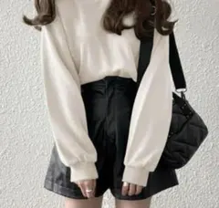 grl レザーショートパンツ [tu98] Mサイズ