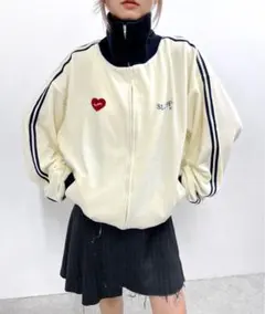 【 WHO'S WHO gallery SLOPPY】ジャージブルゾン