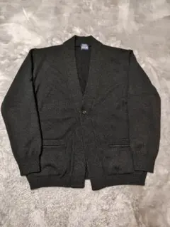 SHIPS SOLOTEX ワンボタン ミドルゲージ カーディガン M