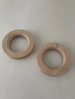 木製カーテンホルダー 10cm セット