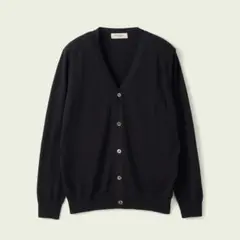 【未使用に近い】MOON CASTLE アイスコットン カーディガン ブラック