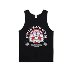 【タンクトップ】　FRIEZA'S GYM　フリーザ　ゴールドジム　ブラック　L