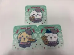ちいかわベーカリー クリスマス コースター ハチワレ うさぎ