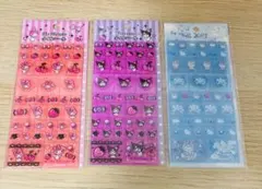 サンリオ　タイルシール　キティ、マイメロ、クロミ　正規品