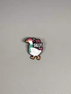 アヒル ピンバッジ YA SILLY 襟ピン 装飾品 ブローチ　ピンバッチ 徽章
