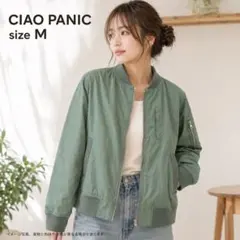 CIAO PANIC MA-1ブルゾン カーキ M 洗えるのサムネイル