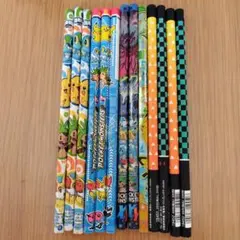 ポケットモンスター＆鬼滅の刃 鉛筆 13本セット