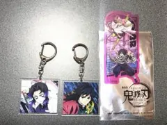 鬼滅の刃 冨岡義勇 胡蝶しのぶ アクリルキーホルダー クリアカードセット