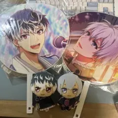 ※1/31まで アイナナ Re:vale うちわ ぬいぐるみ 百 壮五