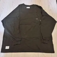 wtaps ロンT ポケット付 美中古 all 01 l/s オリーブ