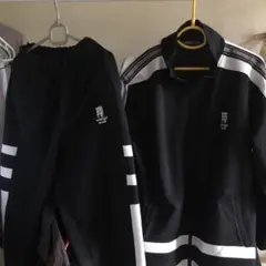 NV.SPORTS CLUB ジャージ上下セット M 黒