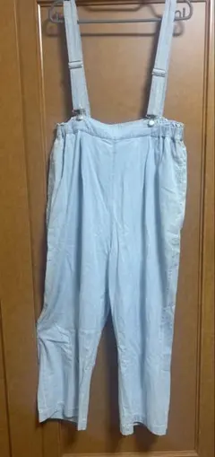 Samansa Mos2 サロペットパンツ ライトブルーのサムネイル