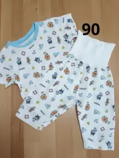 アンパンマン 半袖パジャマ 90 腹巻きつき