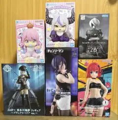 【まとめ売り】　アニメフィギュアセット　計6点
