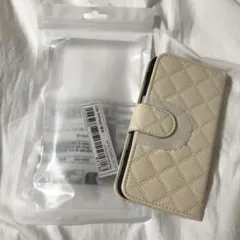 SHEIN iPhone SE2 第2世代 ケース 手帳型 ベージュ 新品