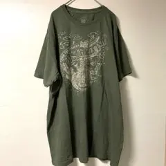 LUCKY BRAND オリーブグリーン Tシャツ XL