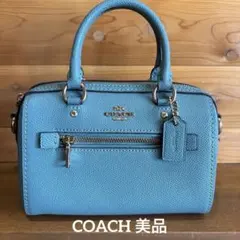 COACH コーチ　Rowan Satchel ハンドバッグ　美品
