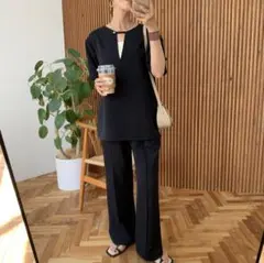 BLATE 2wayさらてろカットデザイントップス 韓国ファッション